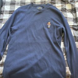 Navy Ralph Lauren long sleeve sweatshirt