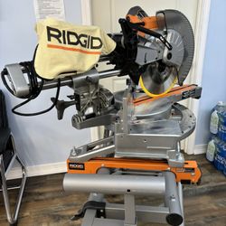 Ridgid Miter Saw With Stand