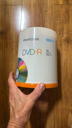DVD-R 100 Pack - New Unopened