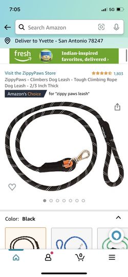 Zippy Paws Heavy Duty 6ft Leash