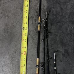Deep Sea Fishing Rods - Vintage