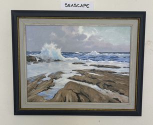 Acrylic Seascape Painting