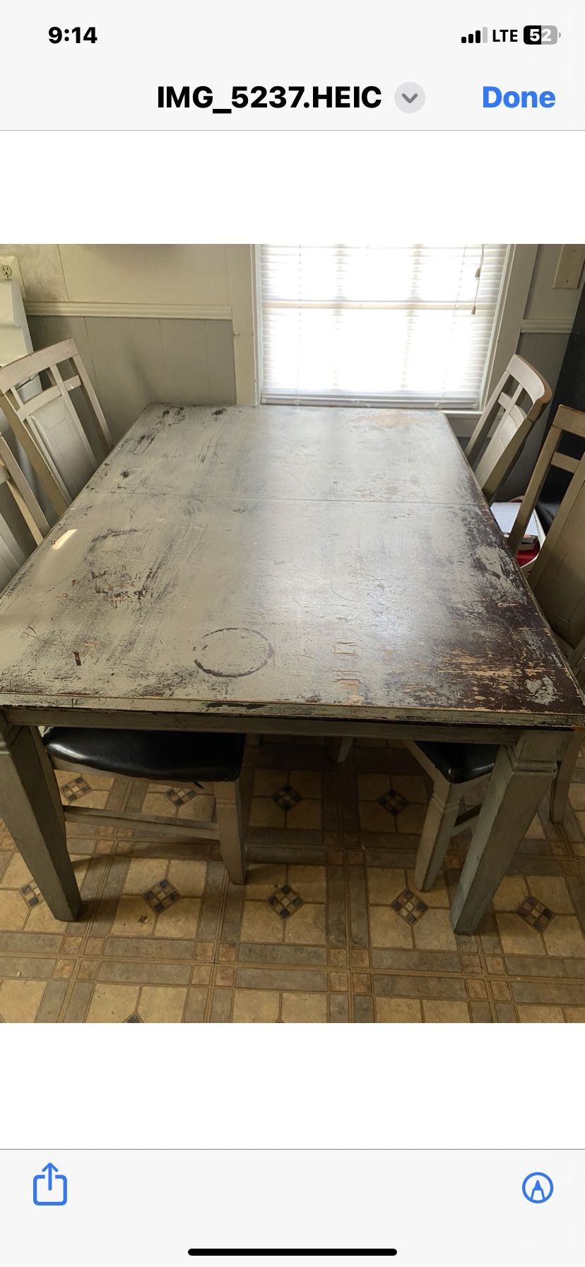 Kitchen/dining Room Table With Extension