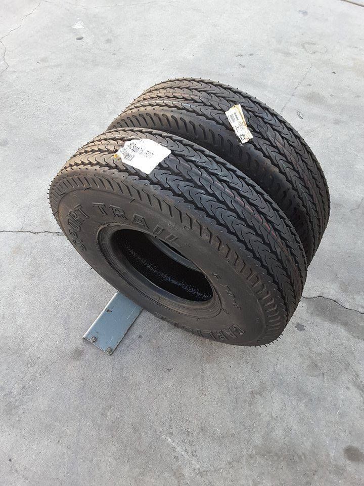Pair new Carlisle sport trail trailer tires 5.70x8 tire 5.70 8 set
