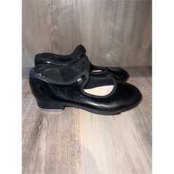 Capezio Black Tap Dance Shoe size 11.5  Condition: Pre-Owned Good