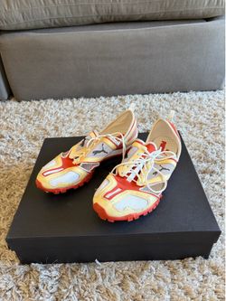 Puma Red/Yellow/White Motorsport Sneakers - US Men's Size 10