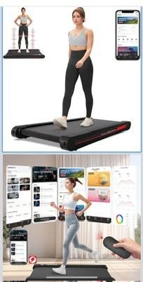 Sperax Walking Vibration Pad with APP, 3 in 1 Under Desk Treadmill