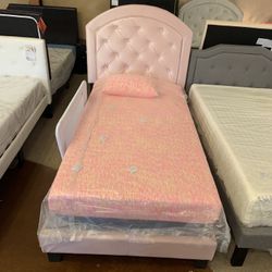 Pink Twin Bed Frame 