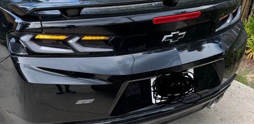 Auto Addict 2016-2018 Chevy Camaro UMBRA LED tail lights Black/Smoke