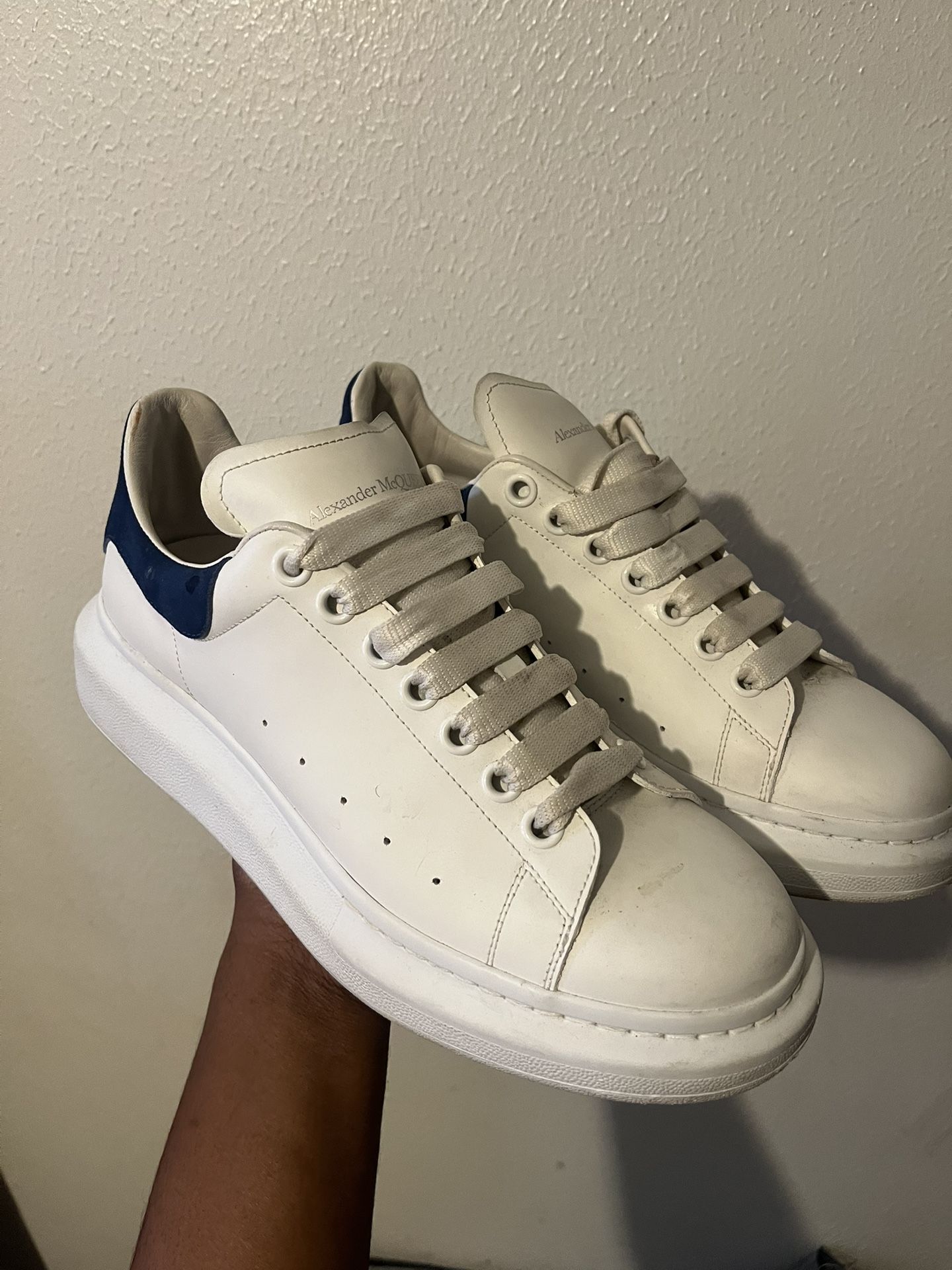 Alexander McQUEEN white/paris blue
