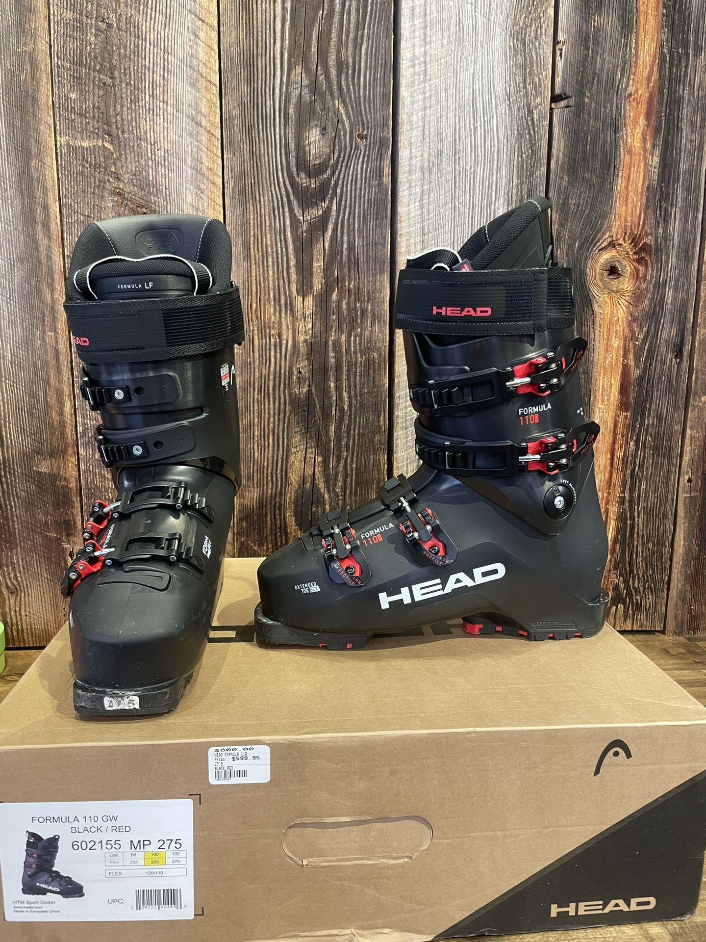 Head Formula 100 GW 9.5 Men’s Ski Boots