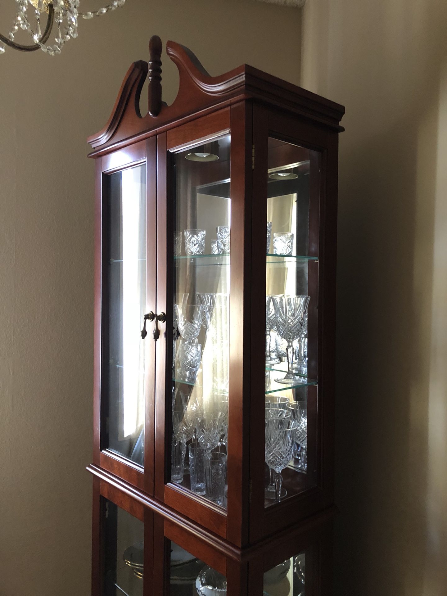 2 Perfect Condition Book/Glassware Shelves