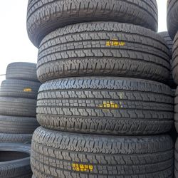275-60R20 Goodyear Tires, Perfecta Condición Set De (4 