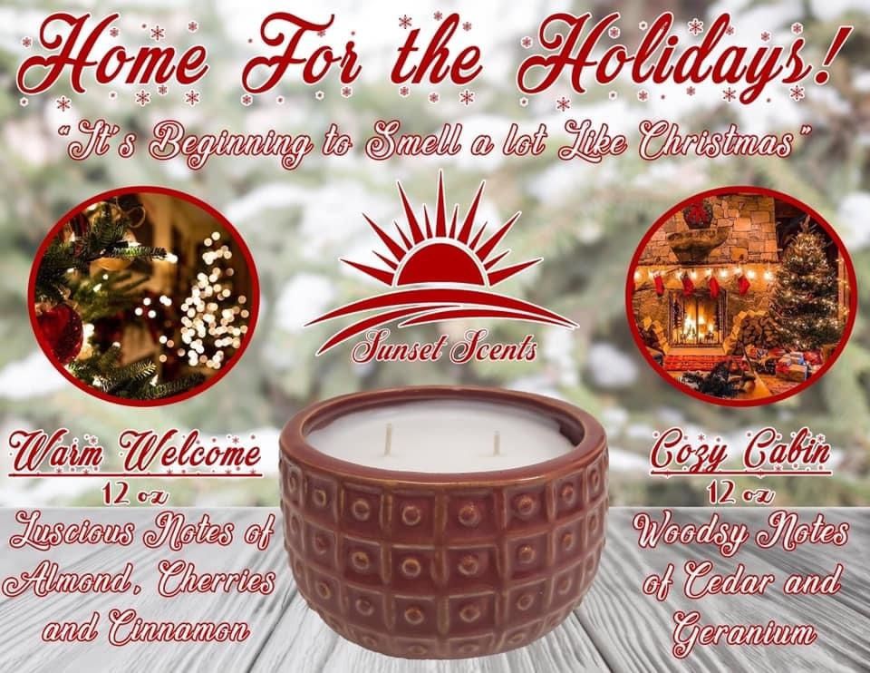Cozy Cabin and Warm Welcome Candles