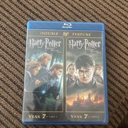 Harry Potter and the deathly hollows part one and two