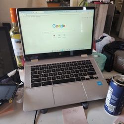 Google Chromebook HP 2 in 1 Use As Tablet Or 