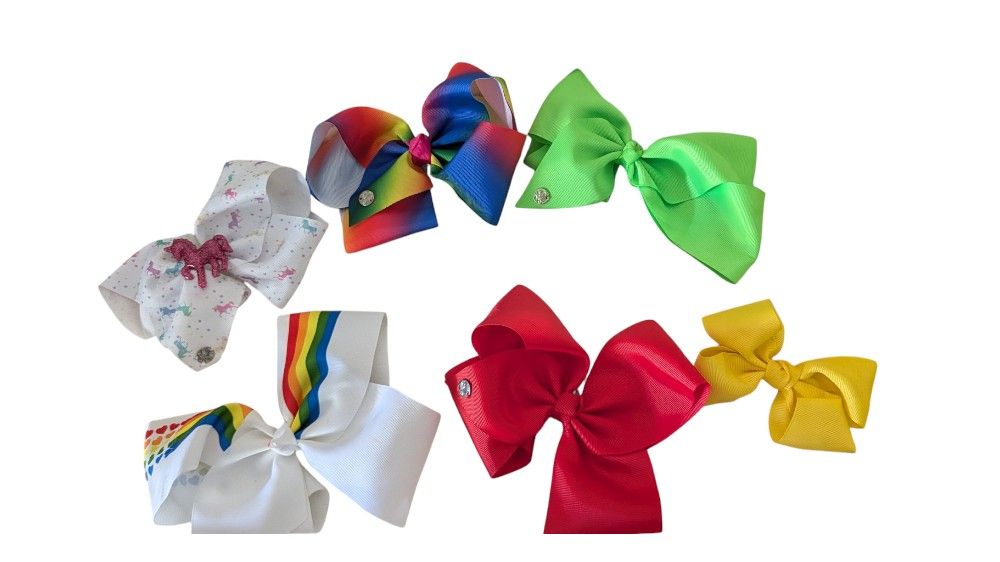 JoJo Siwa Bow Lot Set Of 6