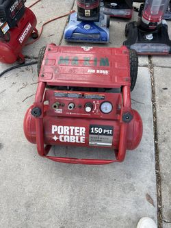 Porter cable 150 Psi 5.0 Scfm At 90 Psi 4.5 Gallon Oil Free