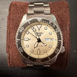 Seiko 5 SRPK31 38mm Diver Watch w Upgraded Bracelet