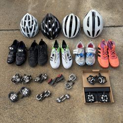 Bulk Bike Shop Items: Bikes, Pedals, Shoes, Helmets, Clothing, etc