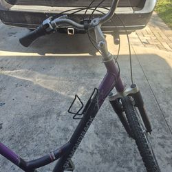 Ladies DIAMOND BACK BICYCLE with cargo trailer