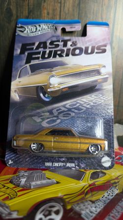 Hot wheels silver series fast & furious 1966 Chevy nova