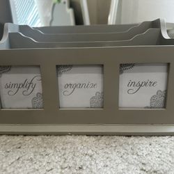  Desk Office Organizer with Picture Inserts