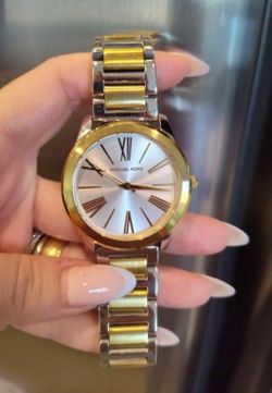Michael Kors Two Tone Women's Analog Watch 