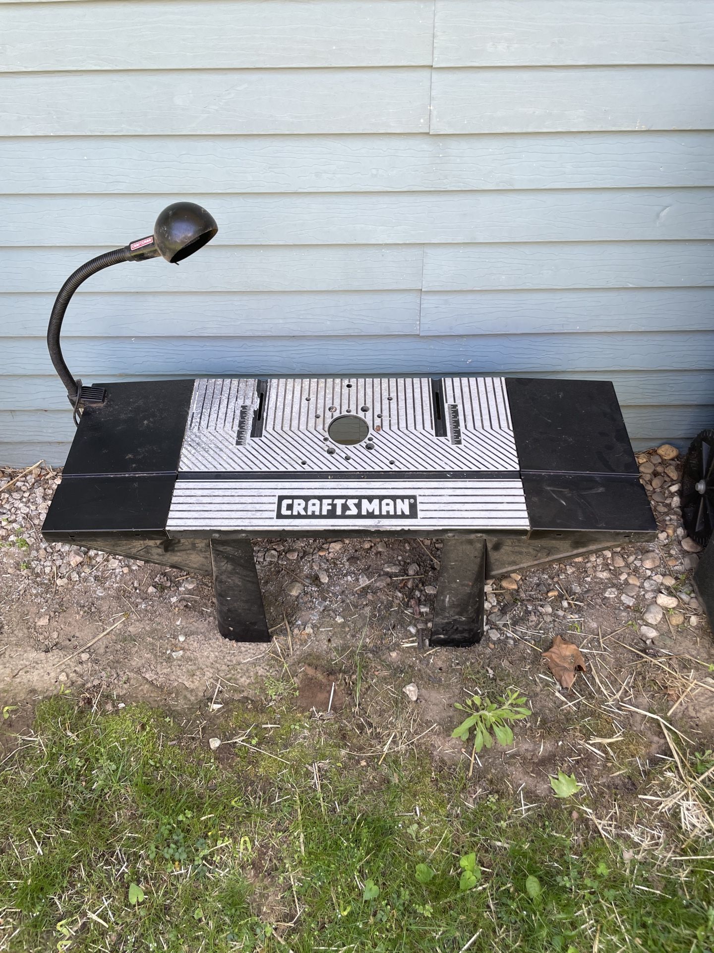 craftsman router table with light