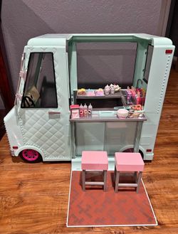Our Generation Ice Cream Truck with Accessories