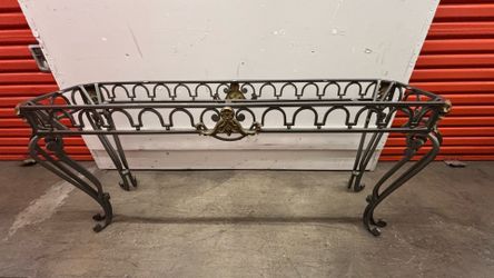 Iron console Table