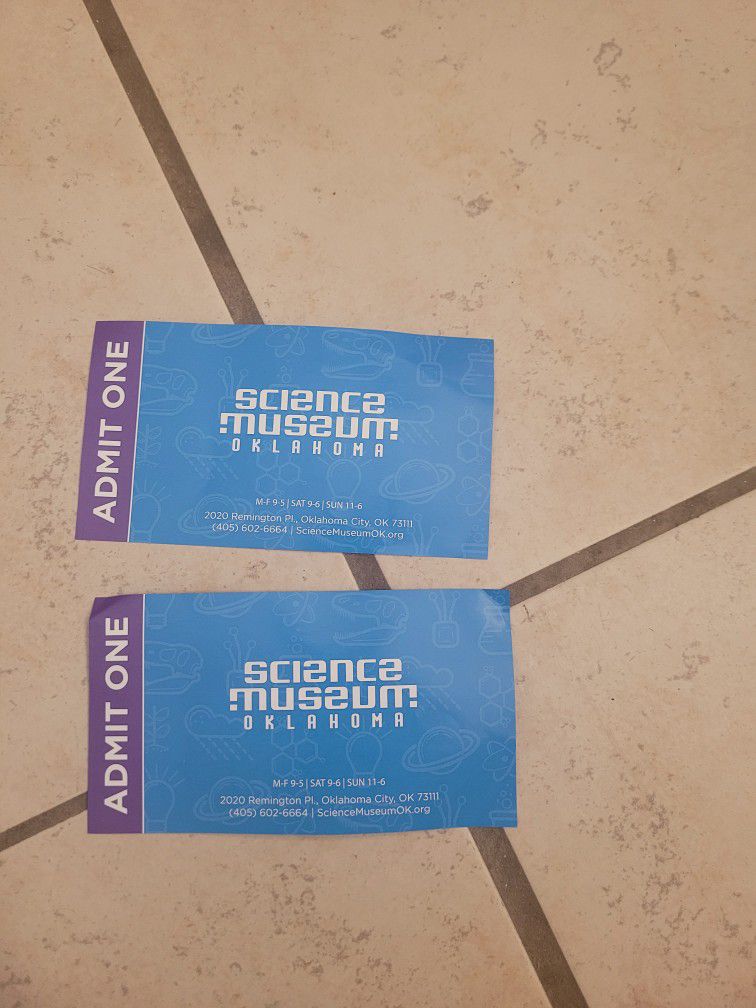 Oklahoma Science Museum Tickets
