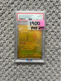 Gold Mega Dragonite Ex