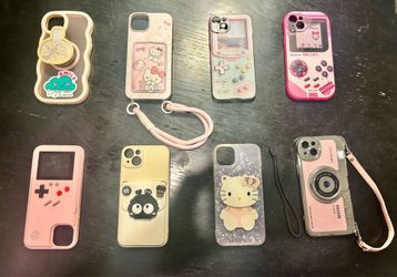 Lot of 8 Cute iPhone 14 Plus Cases