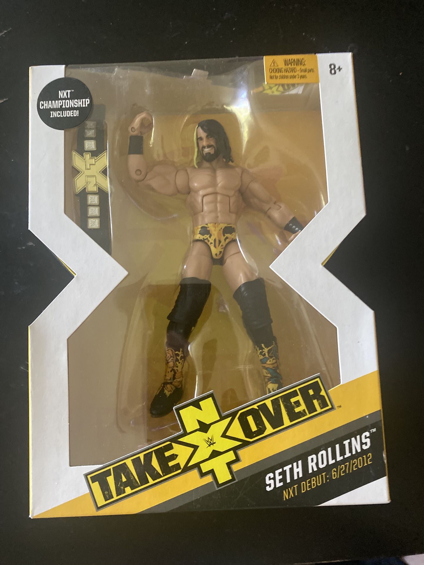 WWE SETH ROLLINS Mattel Elite NXT Takeover Wrestling Action Figure 2017