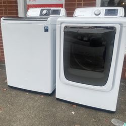 NOW WE HAVE APPLIANCES! LIKE NEW SAMSUNG WASHER & DRYER SET $480 FOR THE SET!! 
