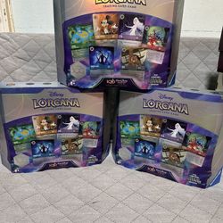 Disney Lorcana trading cards 