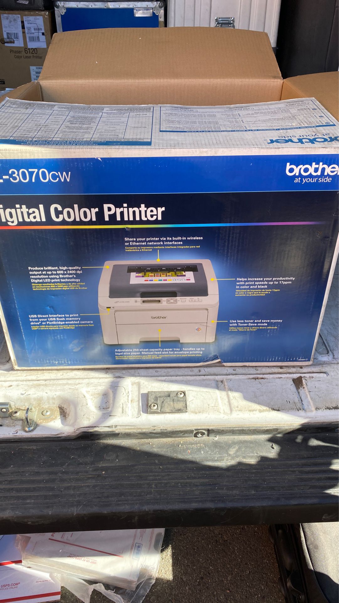 Brother digital color printer HL-370 brand new