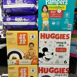 Size 6 Diapers