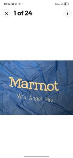 Marmot. Down sleeping bag