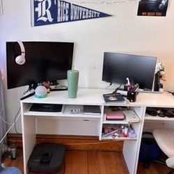 Computer / Writing Desk with Storage — Pickup or Dropoff