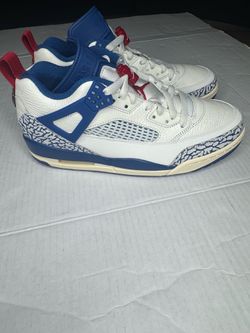 Jordan Spizike Low Sail Storm Blue Size:9  NWOT