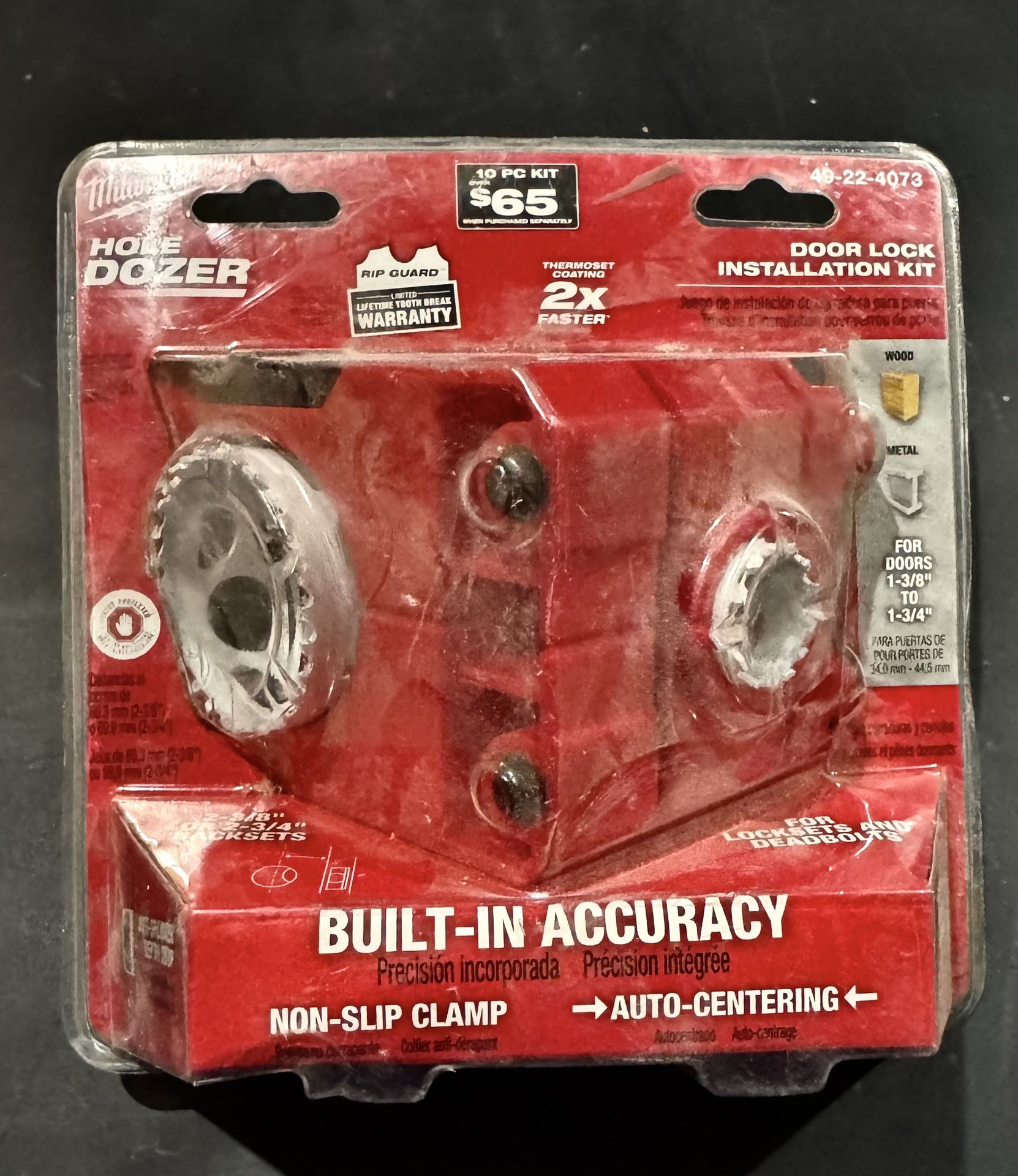 New Door Lock Bore Kit