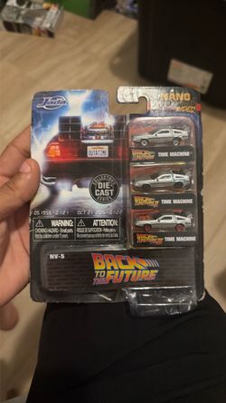 Nano Hollywood Rides Back to the Future Time Machine
