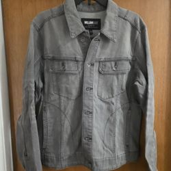 Men's William Rast Denim Trucker Jacket Flex Large