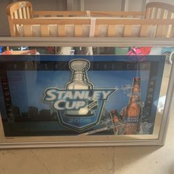 Detroit Red Wings 2008 Stanley Cup Beer Mirror