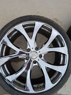4 tires and RIMS 20 s for Ford
