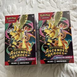 Pokemon Ascended Heroes booster Bundle 