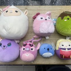 Squishmellows Pushins Plushies Plush Toys Stuffed Animals 