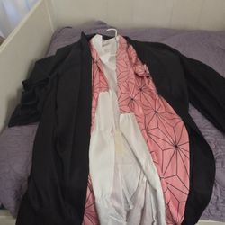 Demon Slayer Nezuko Costume Full Accessories 
